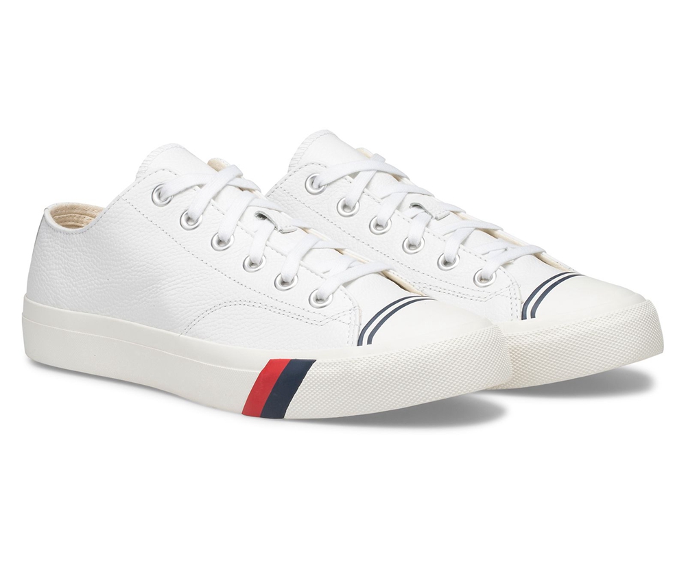 Tenis Keds Mujer Blancos - Royal Lo Classic Cuero - 1924-MVBLG